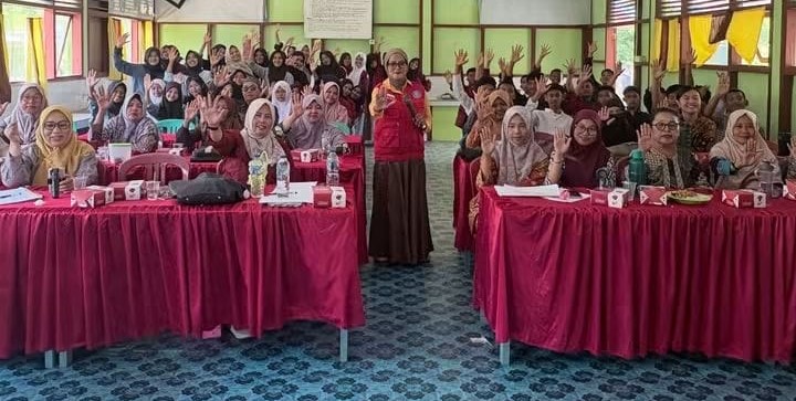 Workshop Stop Bullying Digelar di SMAN 1 Gaung Anak Serka