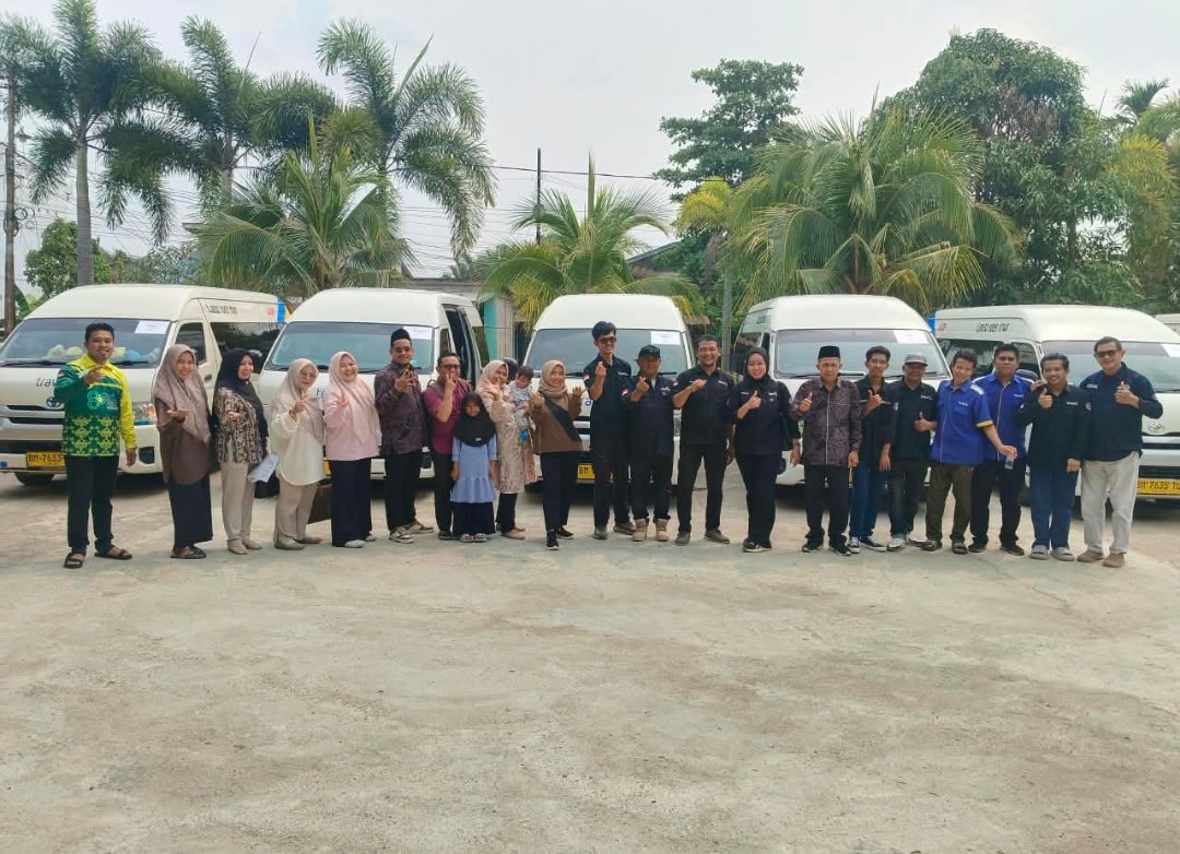 7 Armada Mobilisasi Kontingen OMI Inhil Menuju Pekanbaru