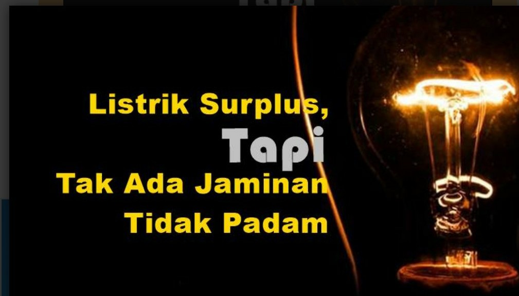 Ironis, Inhil Surplus Listrik Tapi Masih Sering Mati Lampu