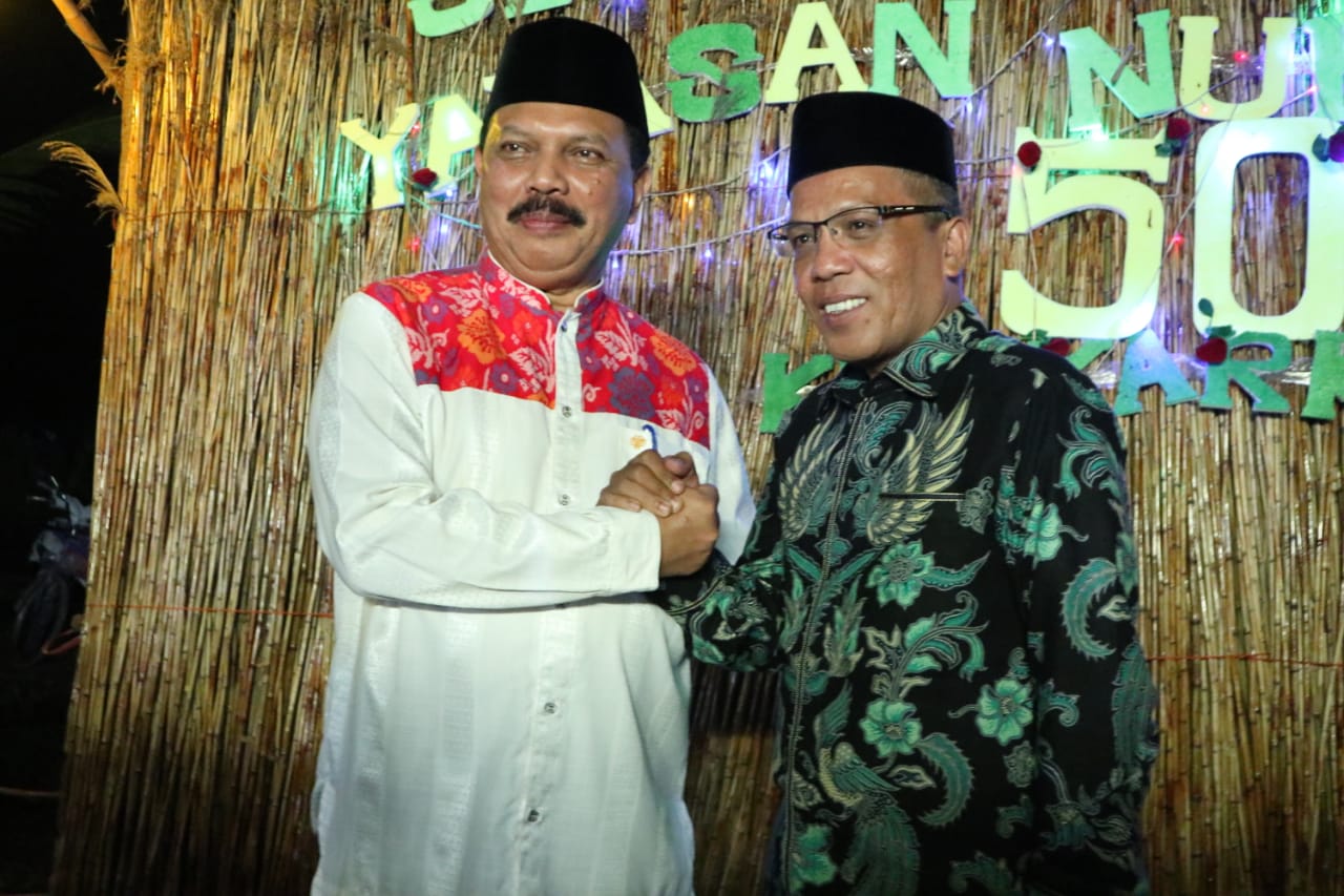 H. Said Syarifuddin menutup secara resmi Musabaqah Maulid  Alhabsyi yang dilaksnakan oleh Yayasan Nurul Huda