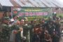Babinsa dan personil Koramil 12/Batang Tuaka bersama Polsek Batang Tuaka melaksanakan sosialisasi larangan pembakaran lahan dan hutan di Desa Kuala Seibatu