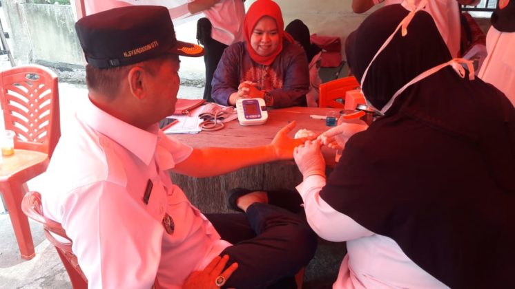 Cegah Kanker Seviks, Puskesmas Tembilahan Kota Giat Pemeriksaan Kesehatan