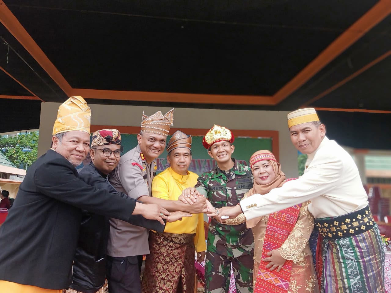 Kodim 0314/Inhil, Letkol Inf Imir Faishal menghadiri Karnaval Budaya