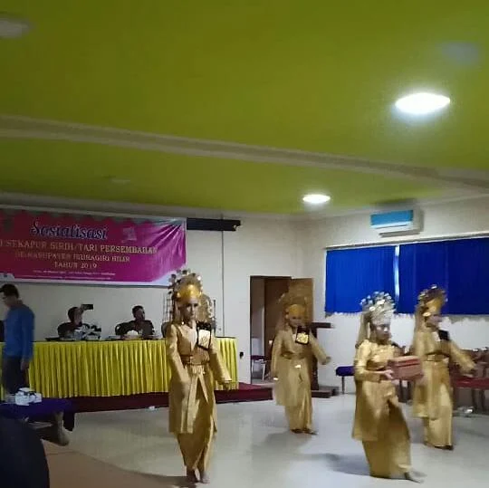 Disparporabud Inhil Gelar Sosialisasi Tari Kapur Sirih