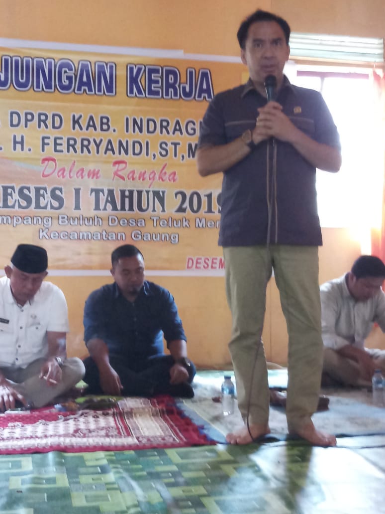 Reses I Tahun 2019, DR Ferryandi Disambut Antusias Warga Desa