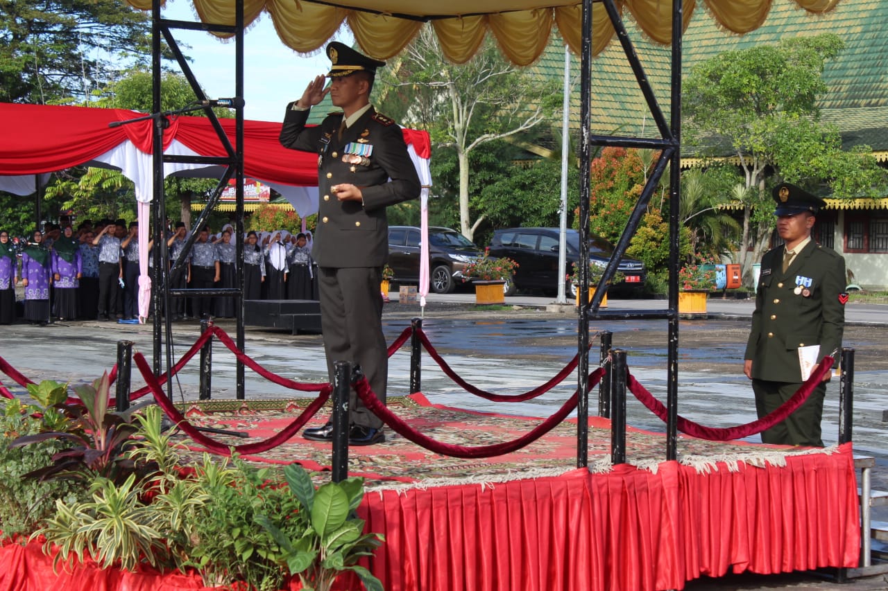 Dandim 0314/Inhil Bertindak Irup Peringatan Hari Bela Negara ke 71 Sekali gus memperingati hari Ibu