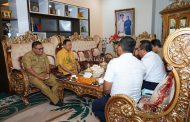 Bupati HM.Wardan Tenerima Kunjungan Kepala BMKG Prov.Riau