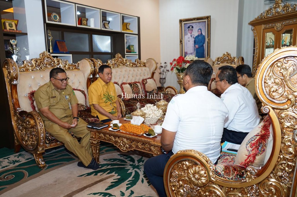 Bupati HM.Wardan Tenerima Kunjungan Kepala BMKG Prov.Riau