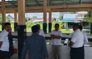 Belum Difungsikan, Komisi II DPRD Inhil Tinjau Pasar Sungai Piring