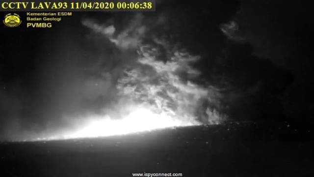 Gunung Anak Krakatau Erupsi