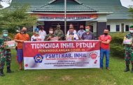 Kodim 0314/Inhil menerima bantuan sembako dari ormas Paguyuban Sosial Marga Tionghoa Indonesia (PSMTI)