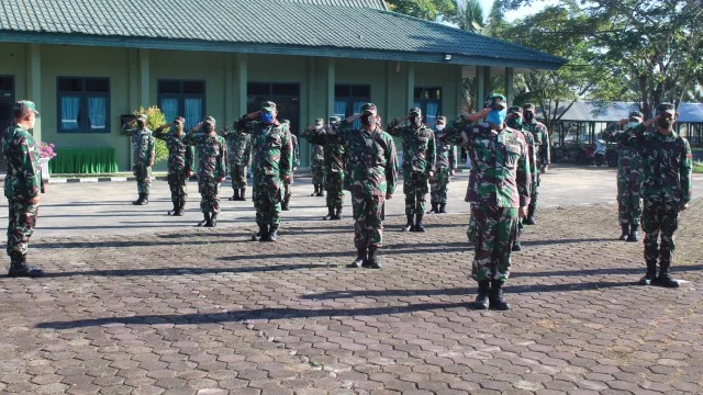 Minggu Militer, Tingkatkan Profesional Personil Kodim 0314 Inhil