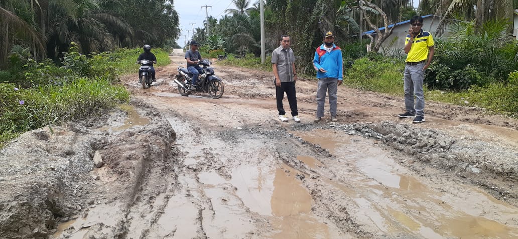 Pengerjaan Ruas Jalan Kuala Keritang Tunggu Eksekusi