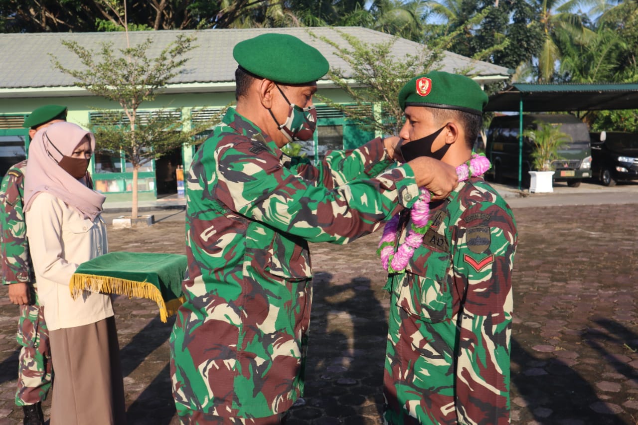 *Kasdim 0314/Inhil Lepas prajurit terbaik untuk melaksanakan tugas negara ke Papua*