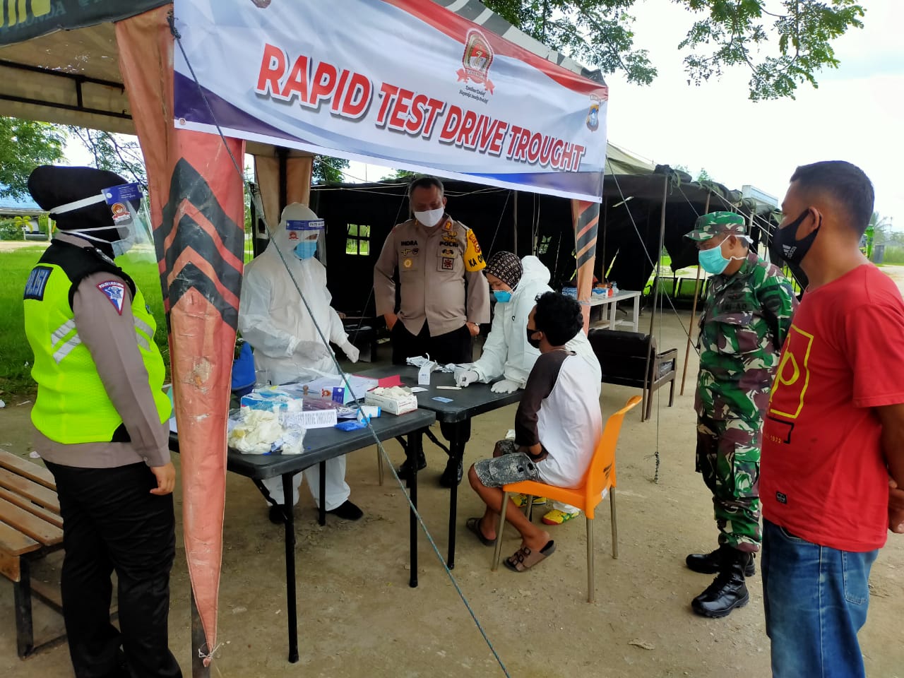 Cegah Penyebaran Covid-19, Masyarakat Tembilahan Hulu Ucapkan Terima Kasih