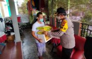 Salurkan Paket Sembako dan Membersihkan Surau, Masyarakat Ucapkan Terima Kasih