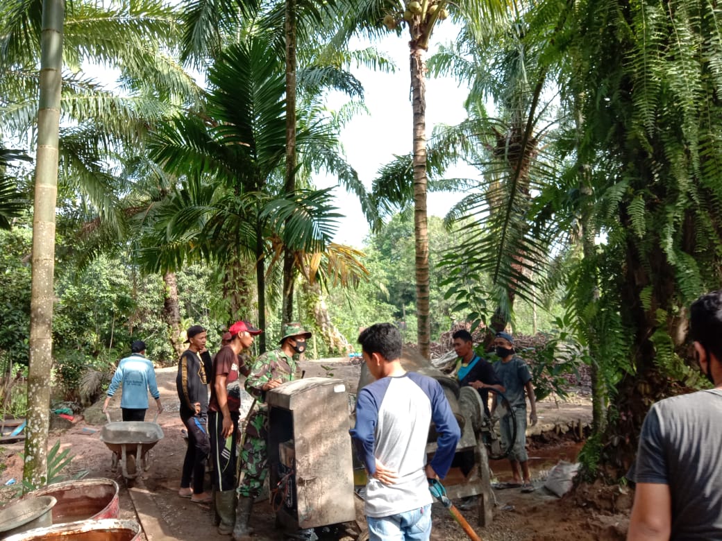 *Progress pencapaian hasil kerja sasaran fisik saat ini sudah mencapai 15 persen,” tutur Kapten Arh Sugiyono*