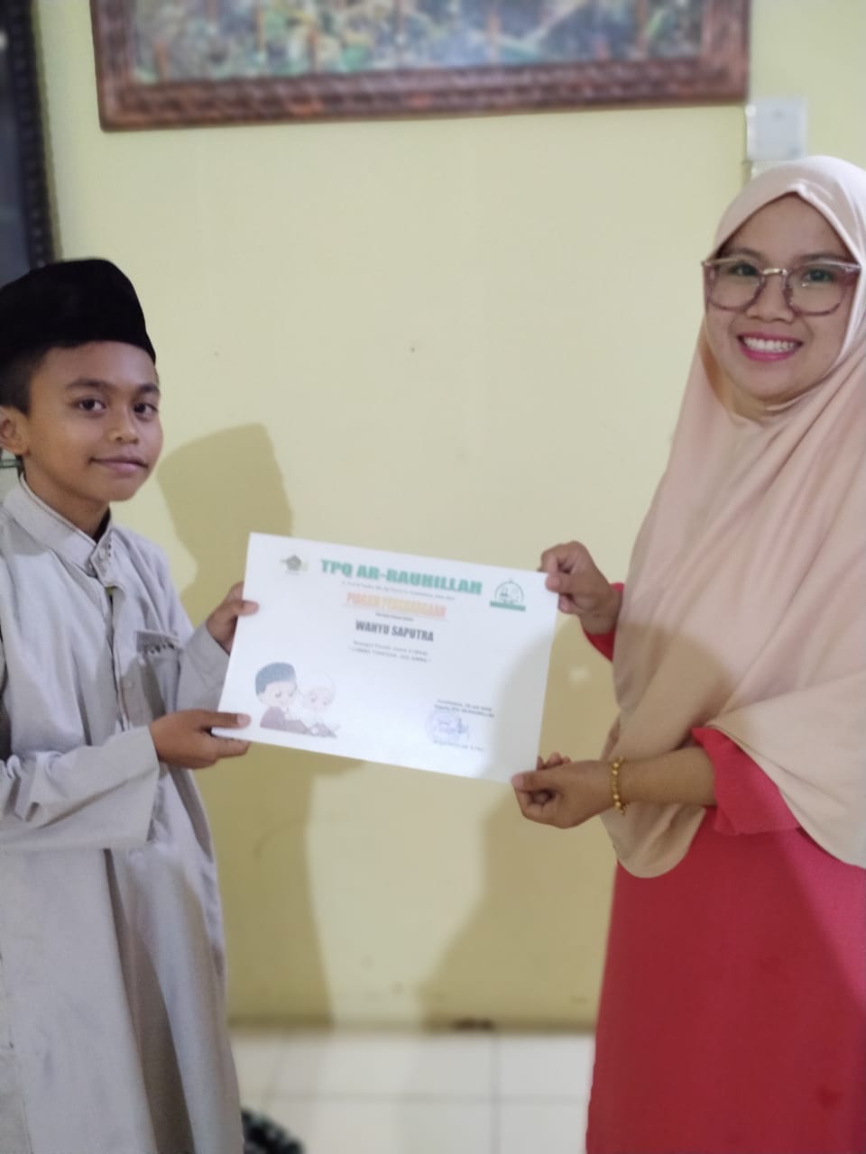 TPQ AR-Rauhillah Gandeng PAH Tembilahan Gelar lomba Tahfidz Al-Qur'an Juz 30