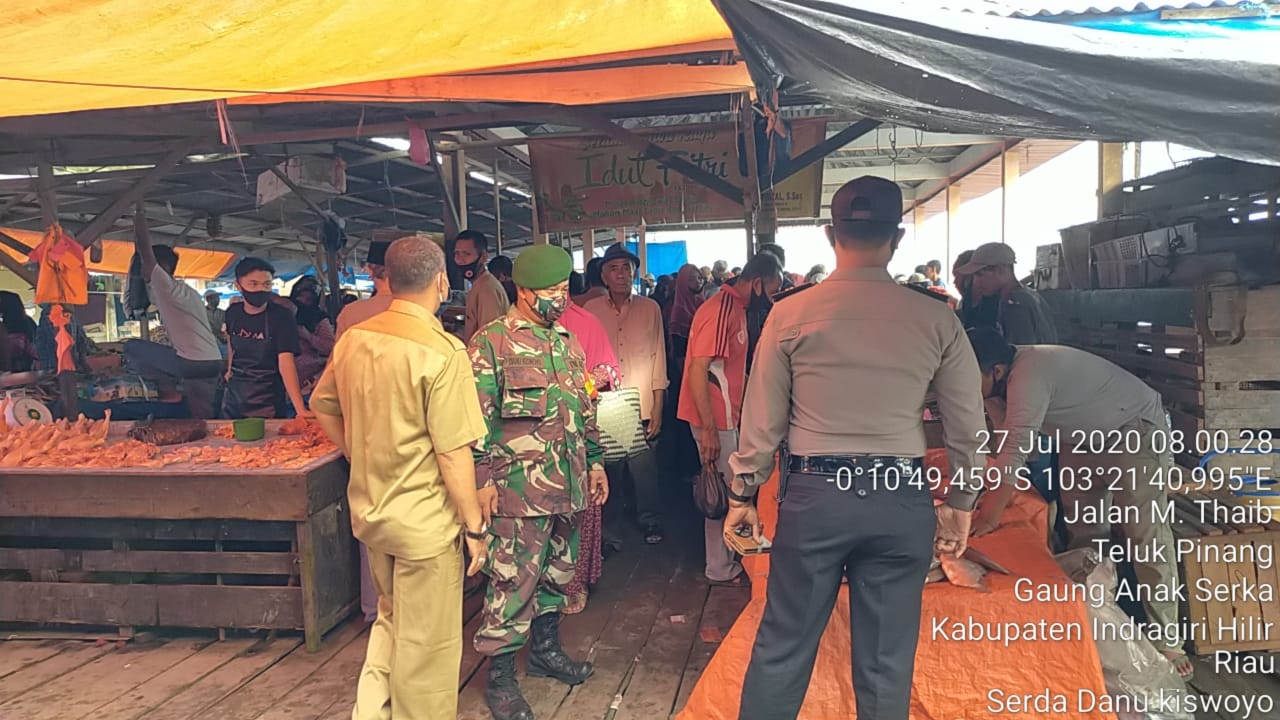 Serda Danu, Bhabinkamtibmas dan Tim Medis terus berjuang menaklukkan Virus Covid -19