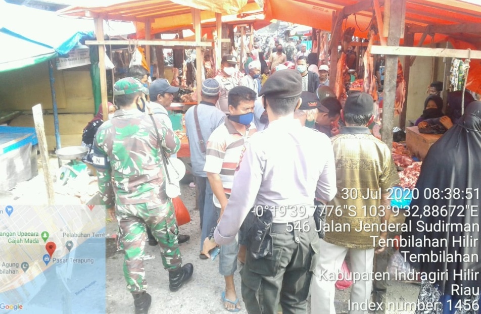 Menjelang Hari Raya Idul Adha Kodim 0314/Inhil Terus Lakukan Patroli dan Gakplin