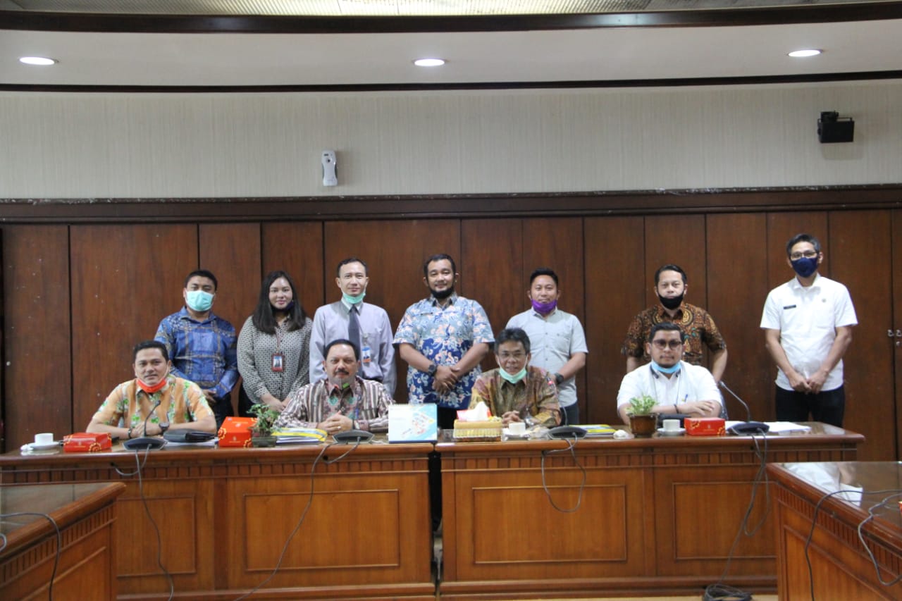 Menghadiri Rapat Koordinasi Pengendalian Inflasi Kota Tembilahan Bersama Pihak Bank Indonesia (BI) Perwakilan Provinsi Riau