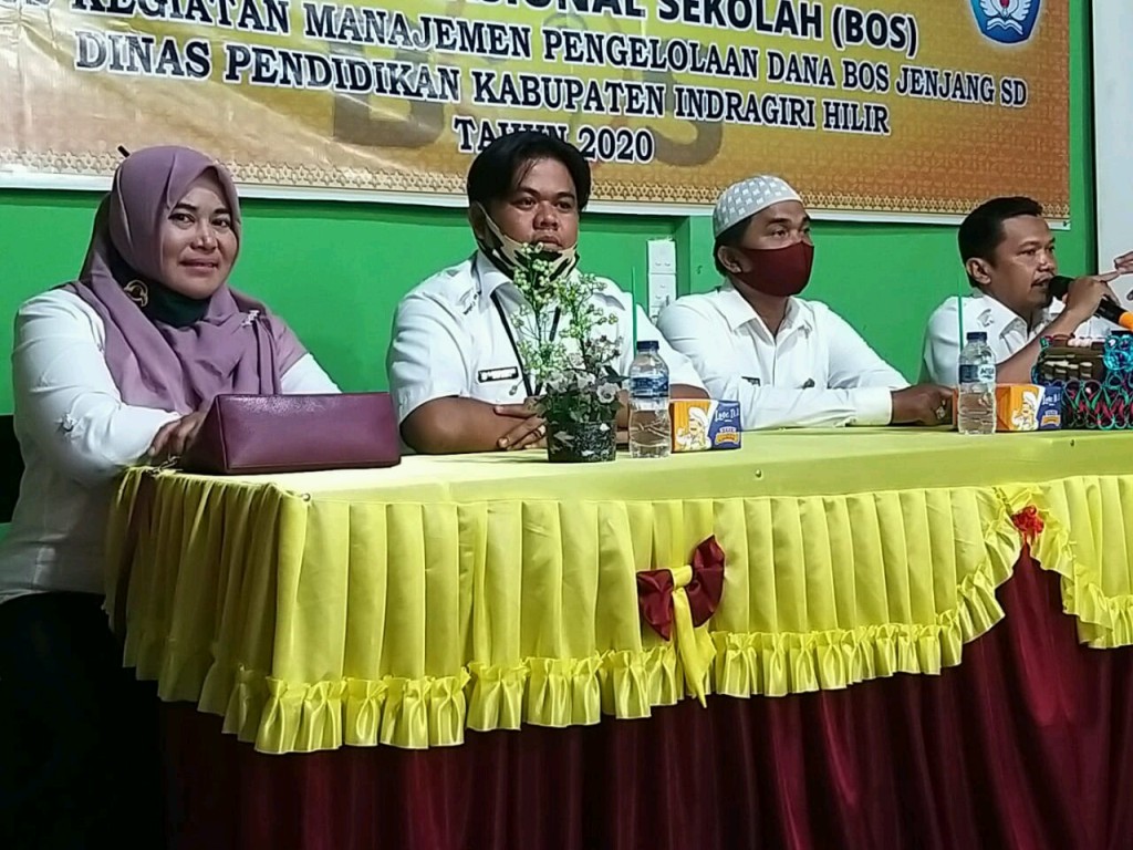 Disdik Inhil Taja Sosialisasi BOS Jenjang SD 2020