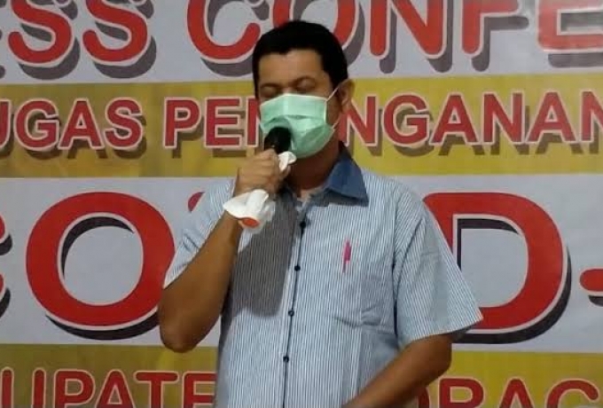 Pasien M, Warga Sungai Rawa Dinyatakan Sembuh Covid-19