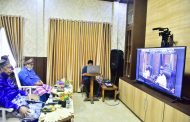 HUT Riau Ke-63, Pemkab Inhil Ikuti Rapat Paripurna Istimewa Secara Virtual