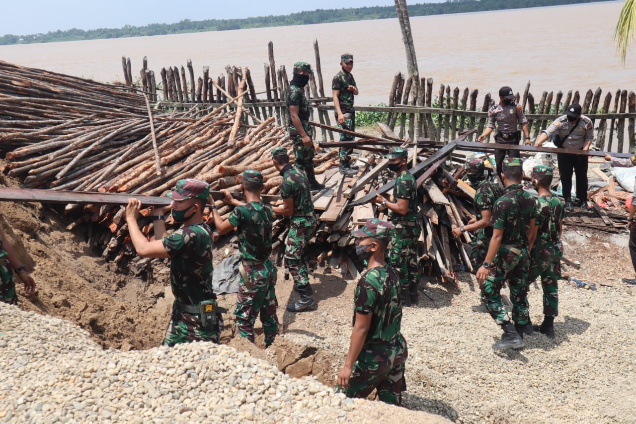 1 Peleton Bintara Muda diterjunkan dalam evakuasi Musibah Longsor