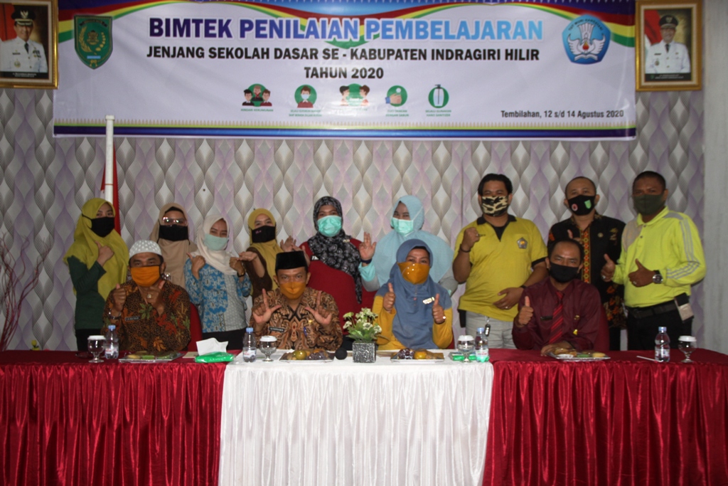 Disdik Inhil Gelar Bimtek Penilaian Pembelajaran SD Se-kabupaten Inhil 2020