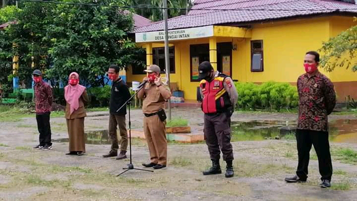 Apel Rutin Senin Pemerintah Desa Sungai Intan