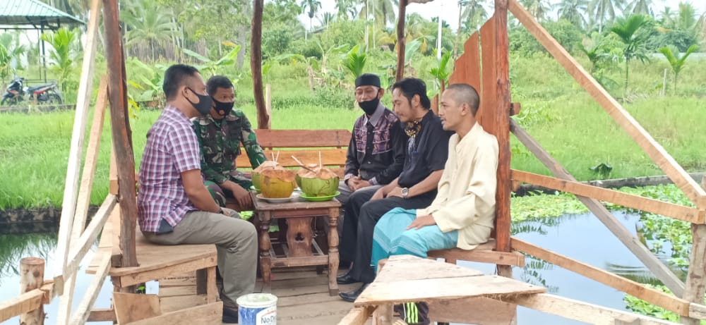 Dandim 0314/Inhil silaturahmi Ke Pondok Pesantren Syekh Abdurahman Sidik II