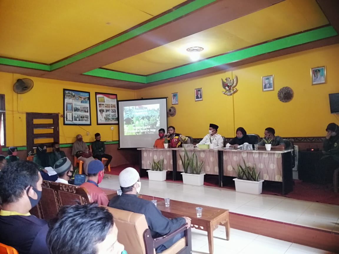 Pemdes Sungai Intan Bentuk Kelompok Wanita Tani