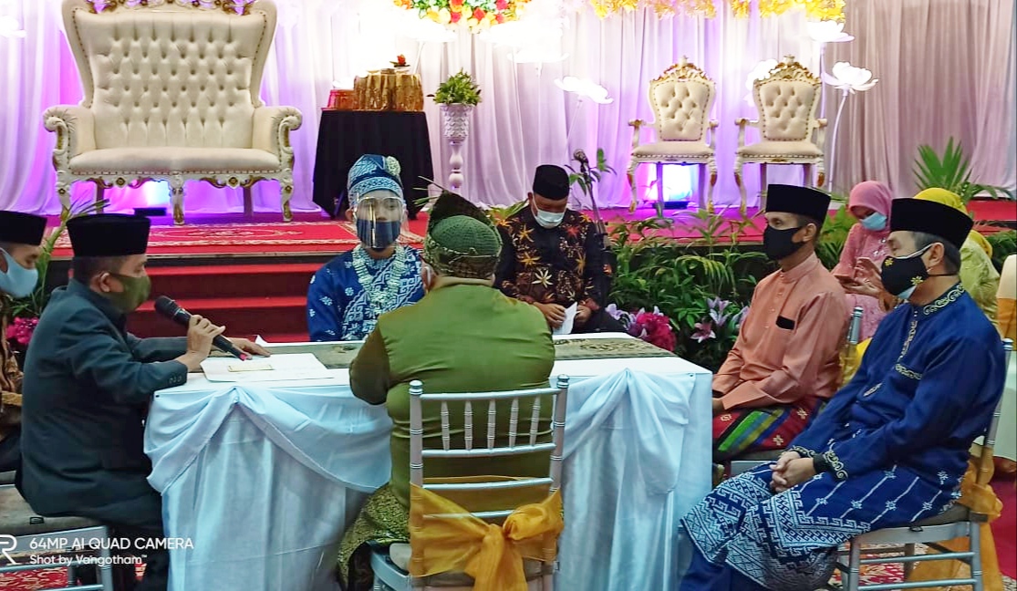 Pernikahan Anak Ketua JMSI Riau; Gubernur Ingatkan Bahaya Covid