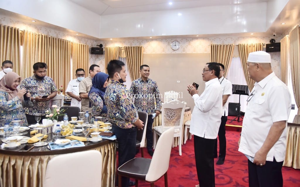 Pemkab Inhil Terima Kunjungan Tim Survey Program NUWSP