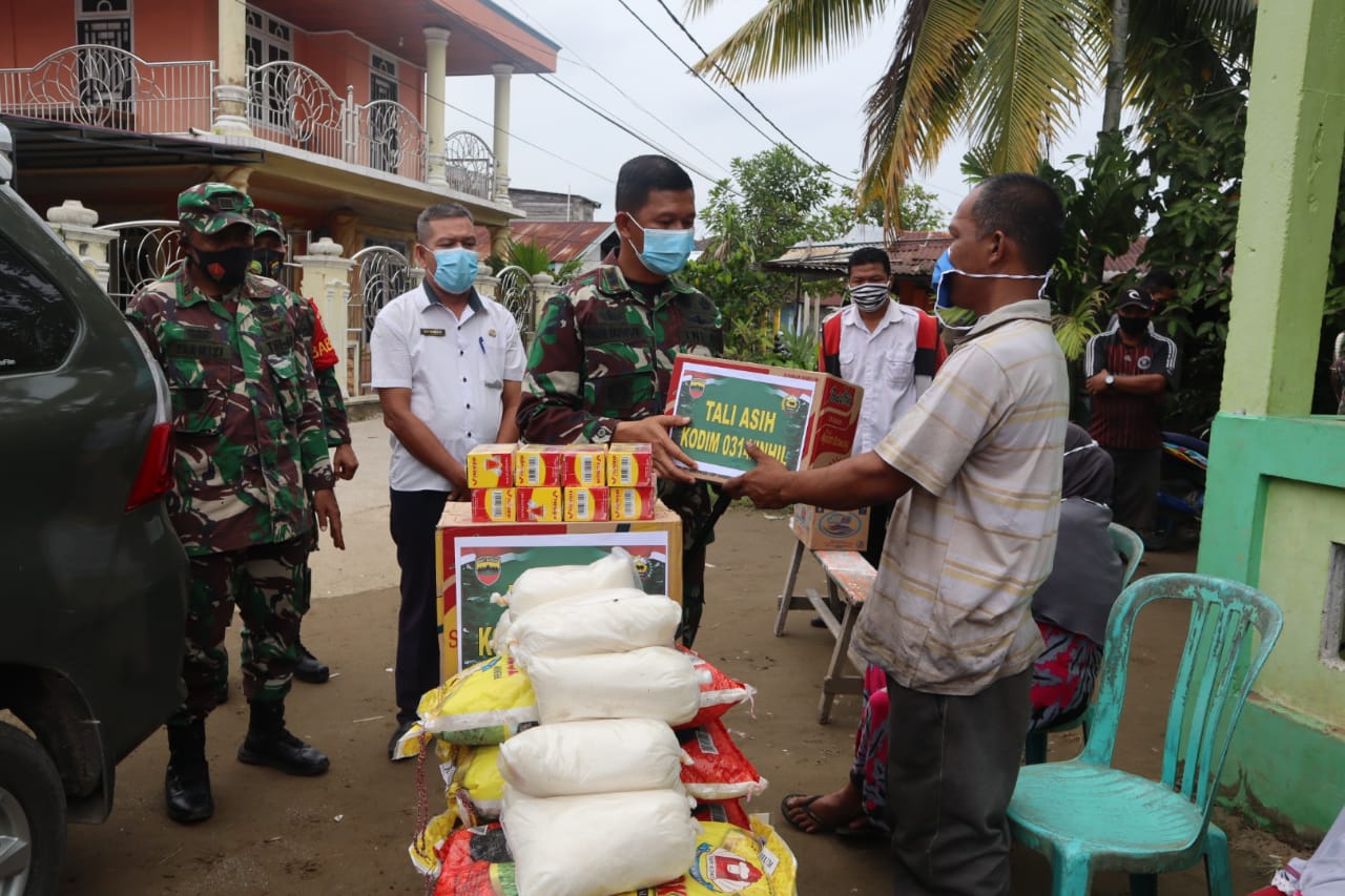 Wujud Kepedulian orang Nomor 1di Kodim 0314/Inhil