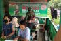 Kompak, Personil Koramil 11/Pulau Burung bersama Tim Gugus Tugas Tegakkan disiplin protokol kesehatan