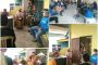 Babinsa Koramil 11/Pulau Burung Jajaran Kodim 0314/Inhil Kawal dan Dampingi Proses Penyaluran BST Antisipasi Dampak Covid-19