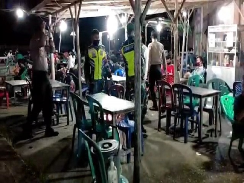 Tim Satgas Covid-19 Gelar Partoli Malam Skala Besar di Inhil