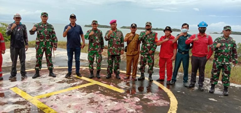 Danrem 031/ WB Dan Rombongan Kunjungi Pulau Jemur