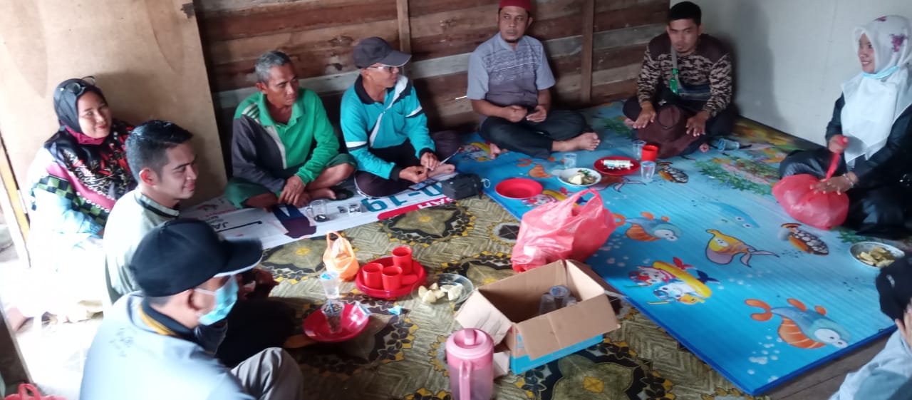 Demi Rumah Ibadah, PAH Tembilahan Rela Potong Gaji Untuk Bantu Buat Surau di eks Sungai Dugil