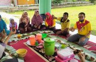 Sambut Hari Ibu SMK Negeri 1 Kempas Adakan do,a dan Makan Bersama