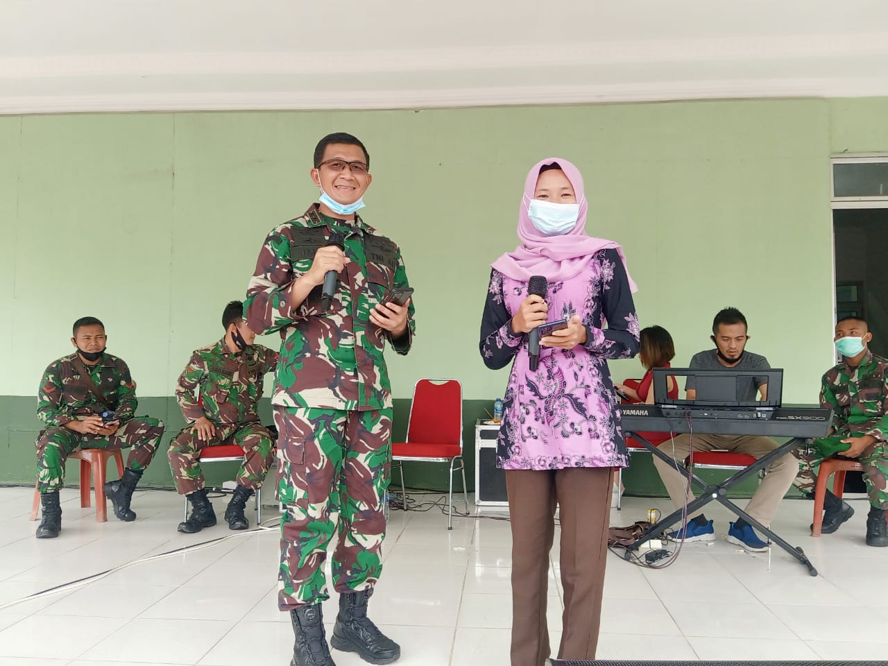 Di Penghujung Tahun Dandim 0314/Inhil menggelar coffe morning dengan Insan Pers