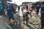 Masyarakat Desa Sialang Panjang Perbaiki  Jalan dengan Dana Swadaya dan Gotong Royong