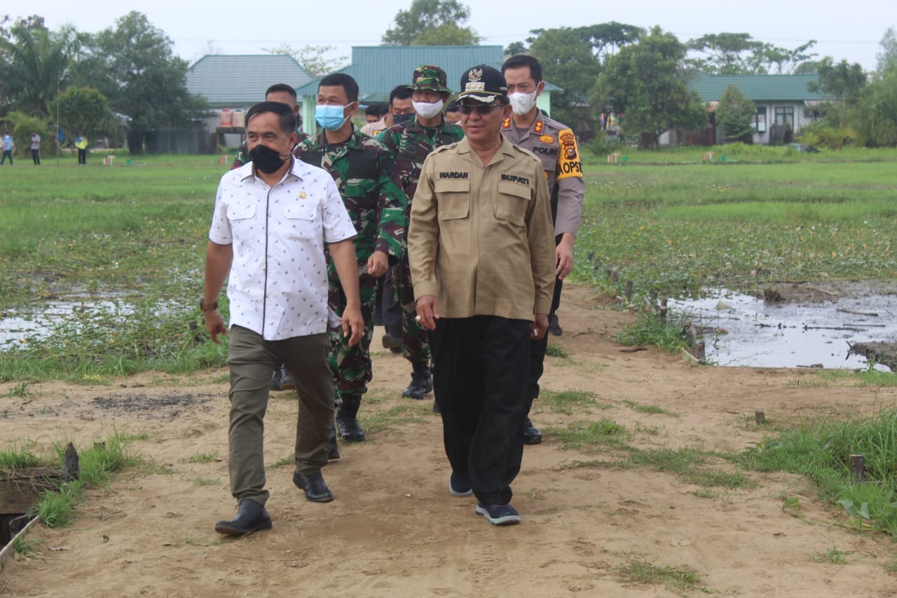 Kodim 0314/Inhil Tuan Rumah Rakor Bulanan Pejabat Pemda