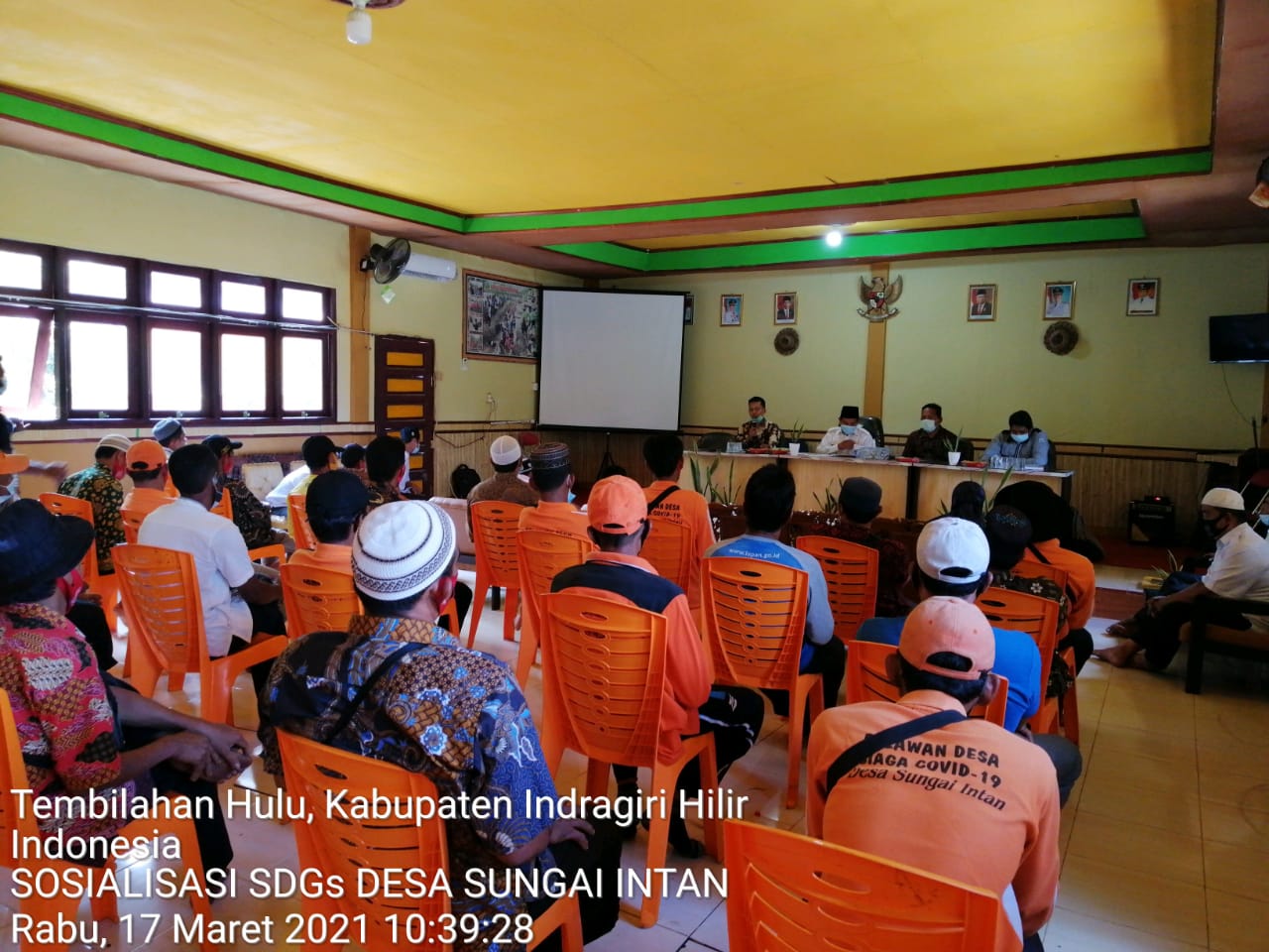 Pemdes Sungai Intan Gelar Sosialisasi SDGs