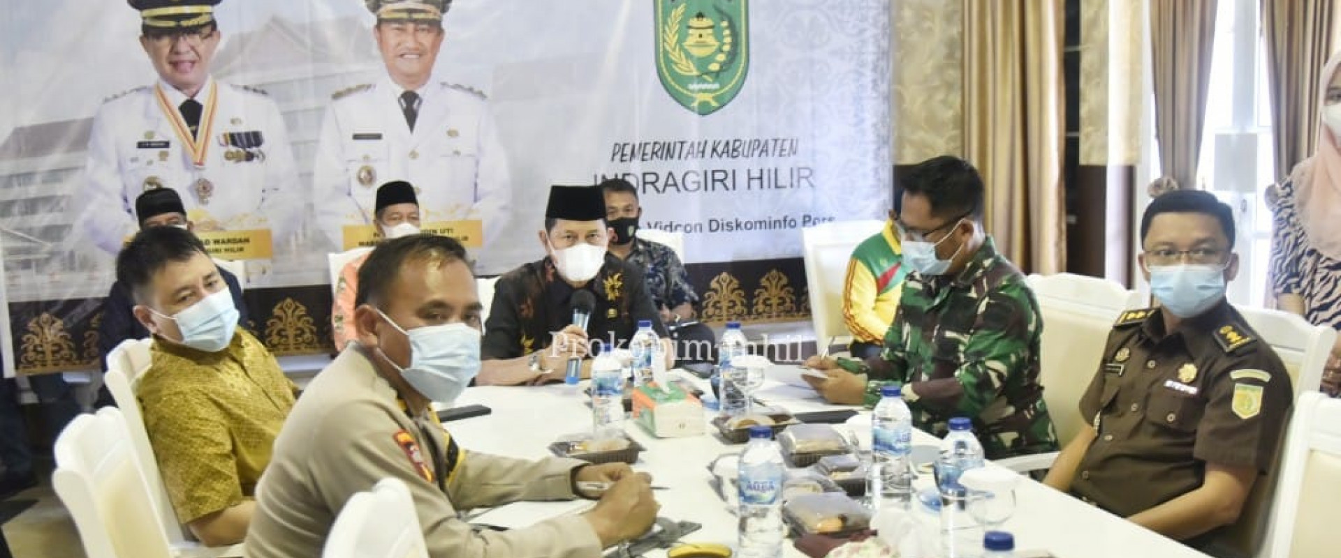 Ikuti Rapat Antisipasi Teror Bom Dengan Pemerintah Provinsi Riau, Wabup Inhil : Tingkat Kewaspadaan