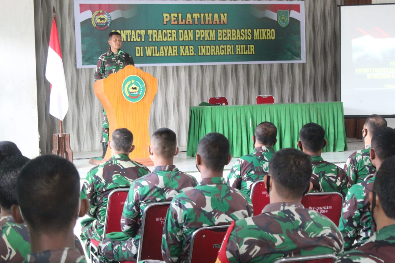 Pesan Dandim 0314/Inhil Tingkatkan Kewaspadaan dan Protokol Kesehatan