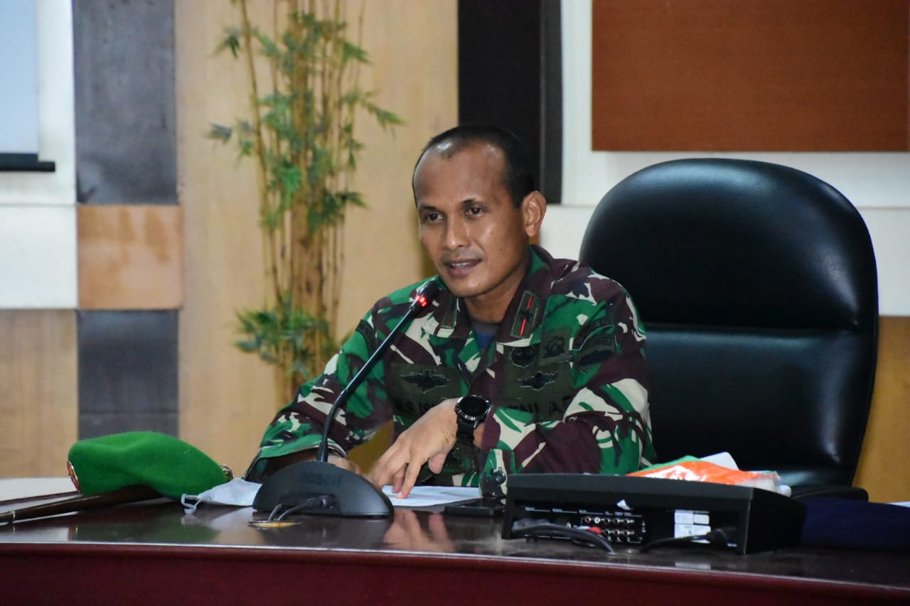 Danrem 031/WB Pimpin Rapat Koordinasi Satuan Tugas Pemantauan dan Karantina Kepulangan Pekerja Migran Indonesia di Provinsi Riau