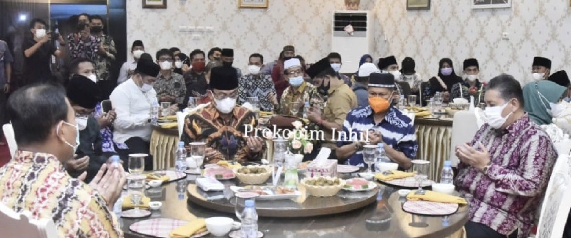 Kunjungan Pemkab Tanjung Barat, Disambut Hangat Oleh Pemkab Inhil Dengan Jamuan Makan Malam Bersama